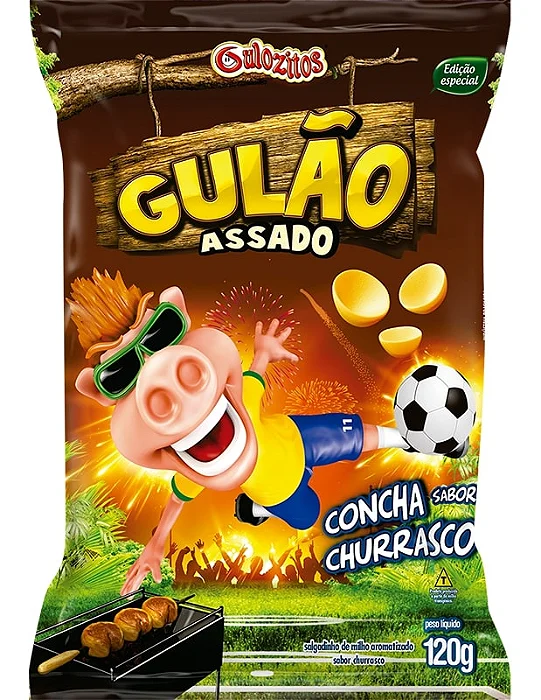Chips Gulão 120g Churrasco
